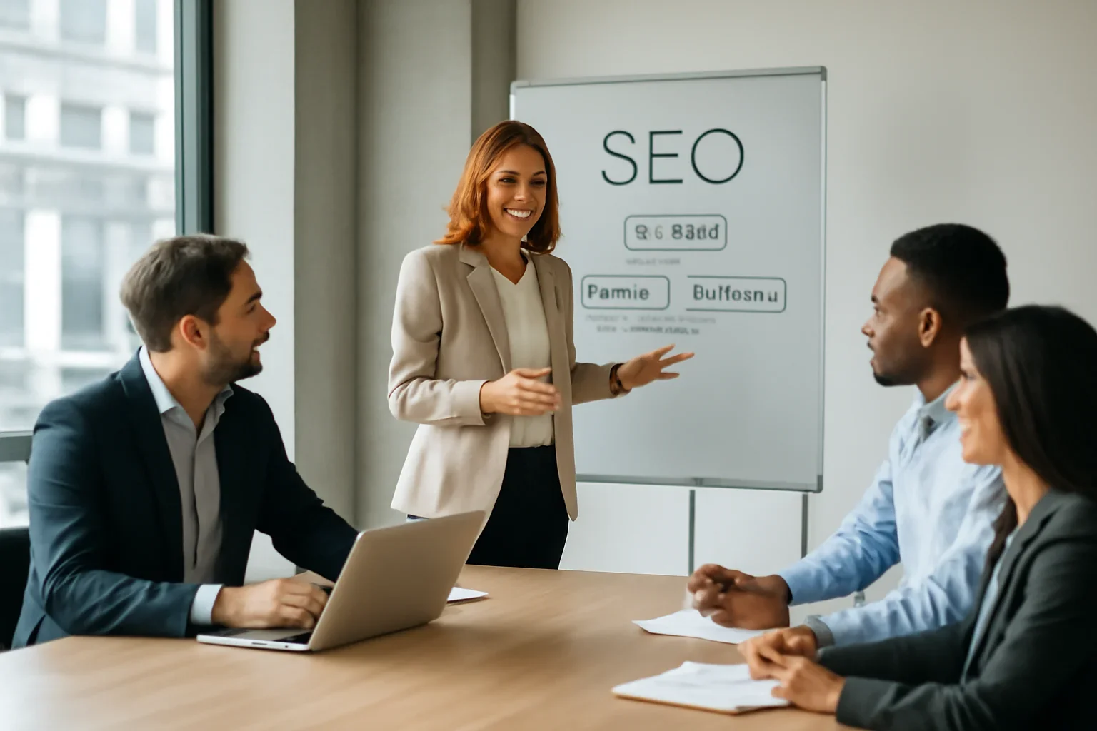 SEO planning session for businesses in Abbotsford