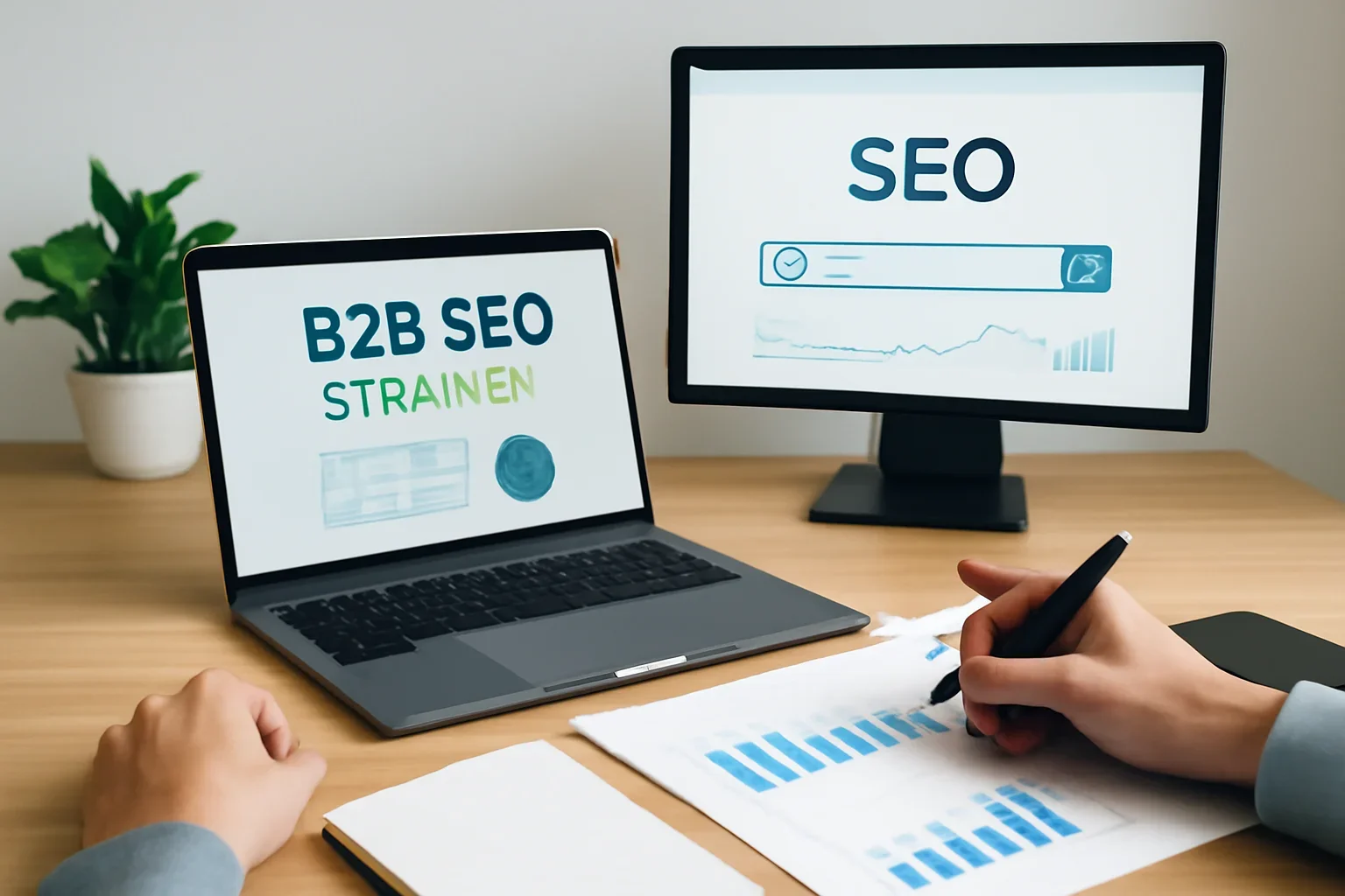 Editorial image for the B2B SEO Strategy guide