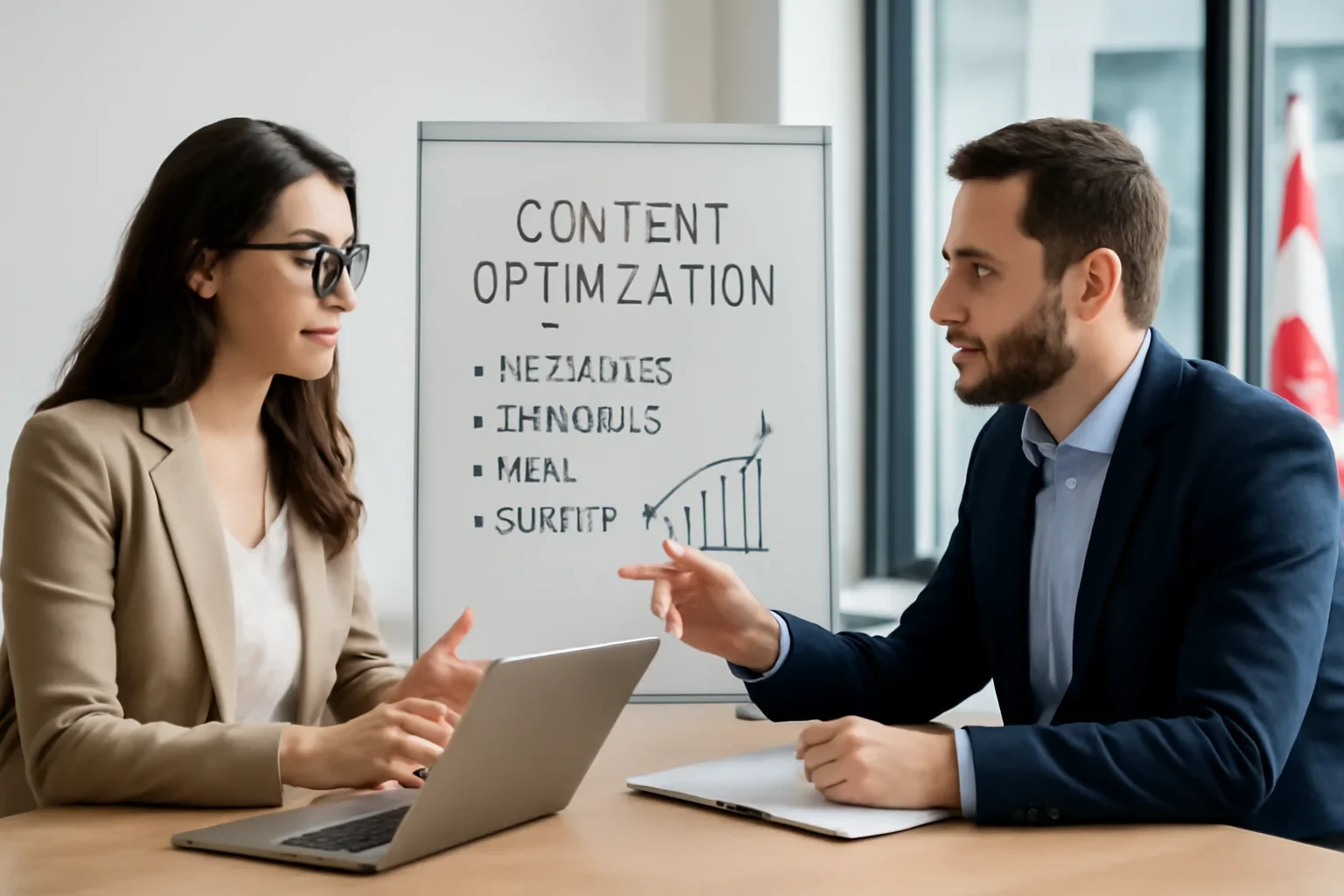 Content Optimization strategy consultation for Canadian businesses
