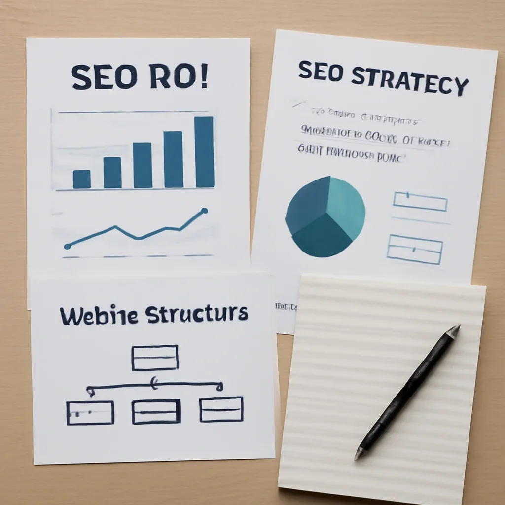 SEO planning materials related to how to measure seo roi