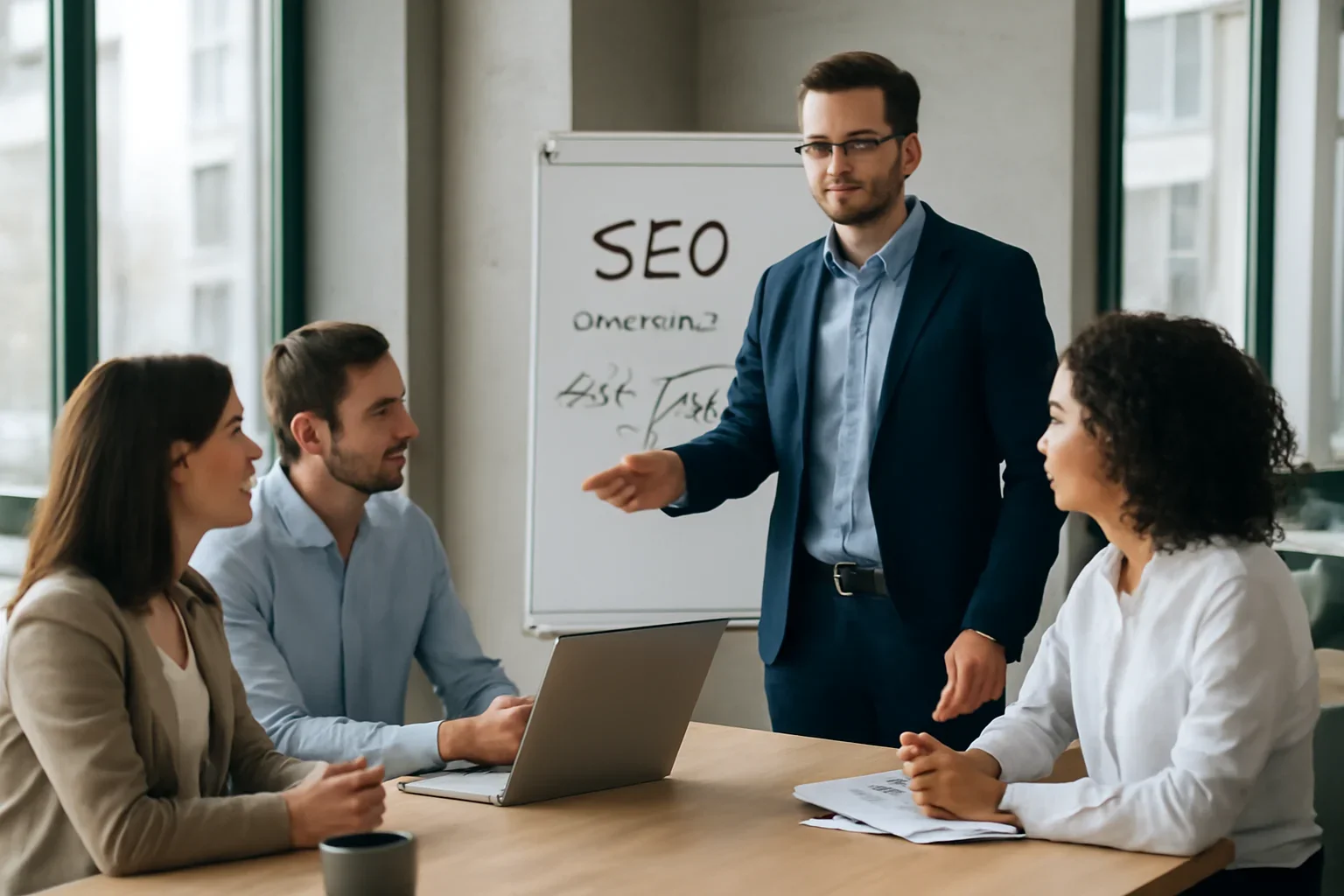 SEO planning session for businesses in Kamloops