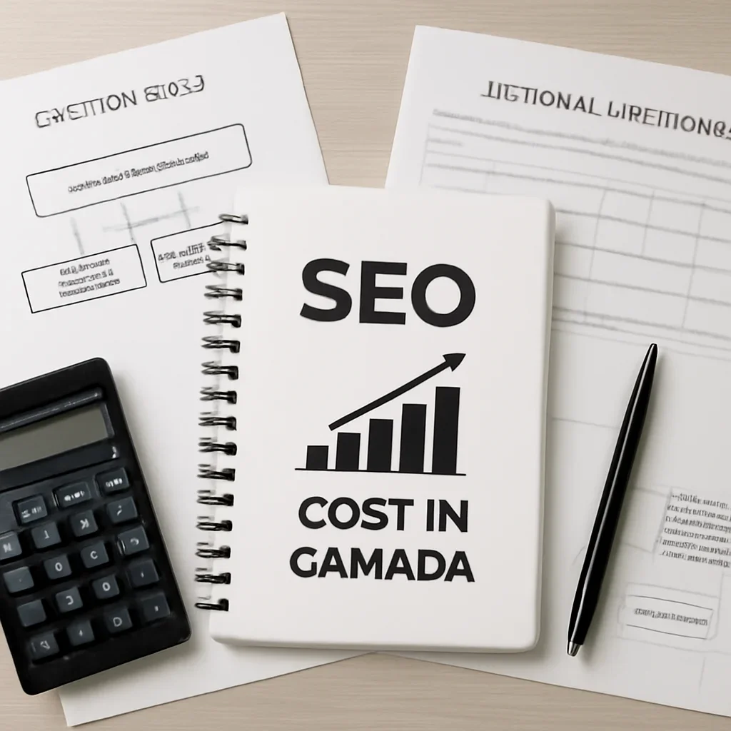 SEO planning materials related to seo cost in canada