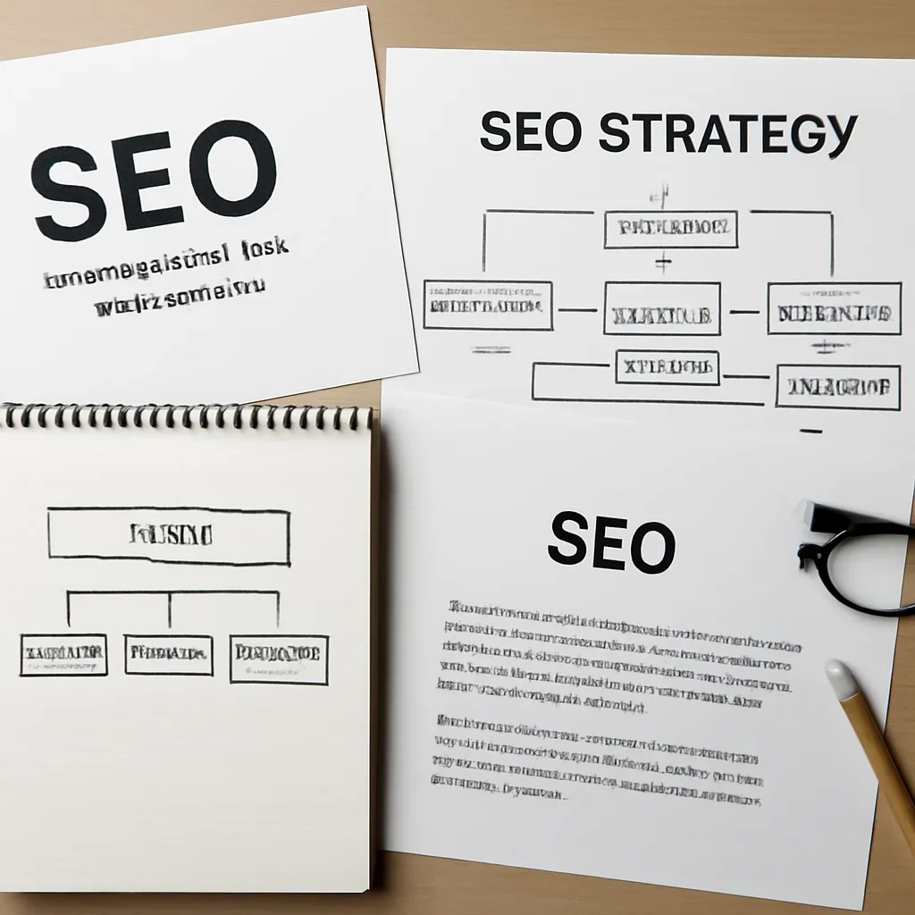 SEO planning materials related to seo meaning and definition