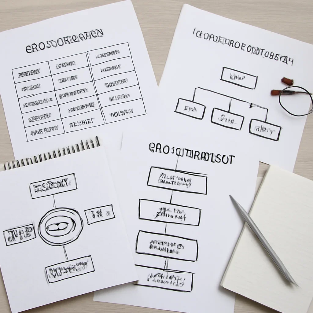 SEO planning materials related to seo packages
