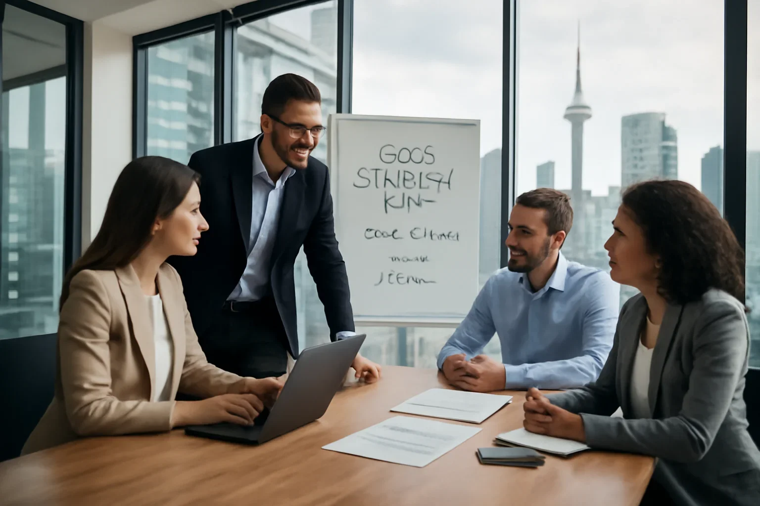 SEO planning session for businesses in Toronto