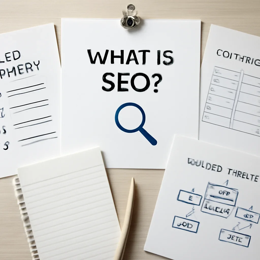 SEO planning materials related to what is seo?