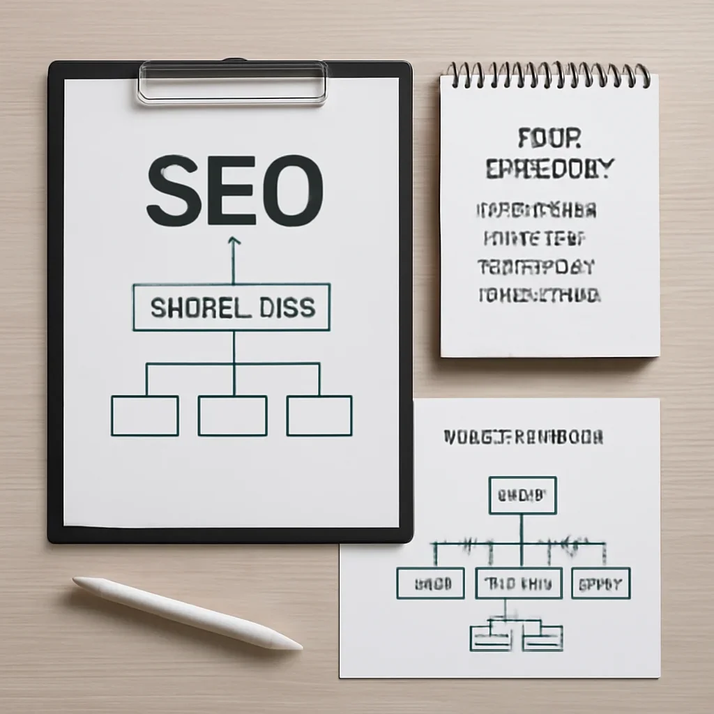 SEO planning materials related to white label seo
