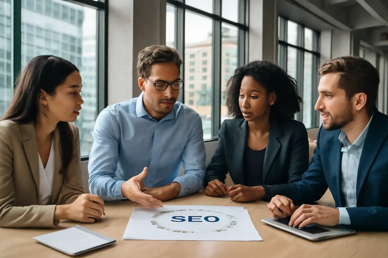 SEO planning session for businesses in Winnipeg